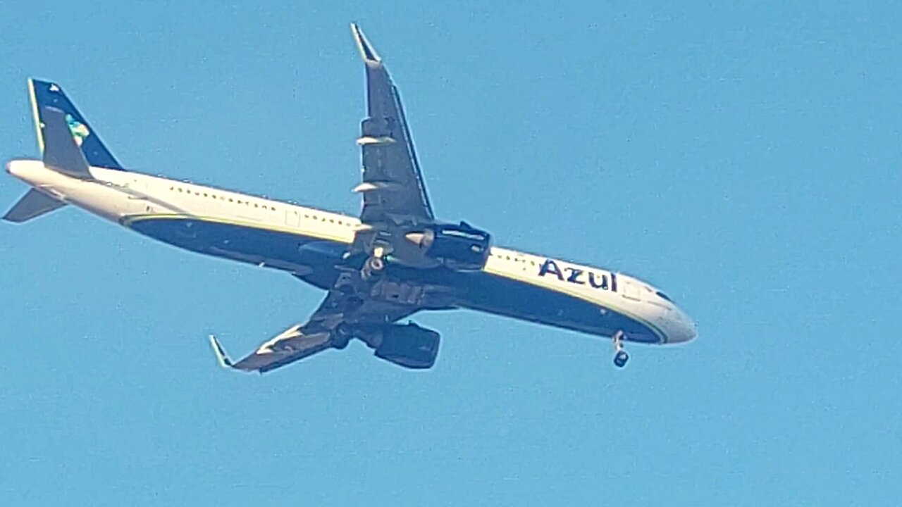 Airbus A321NEO PR-YJD vindo de Campinas para Fortaleza