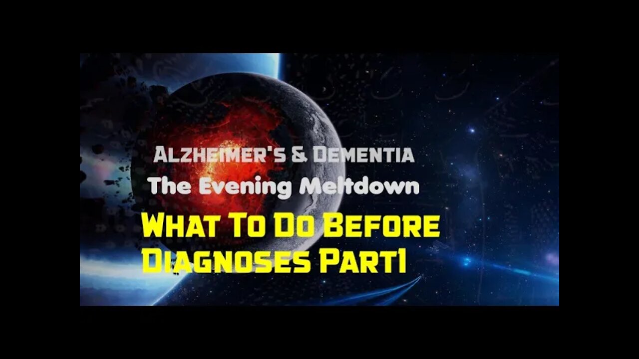 What To Do Before Diagnoses Part1