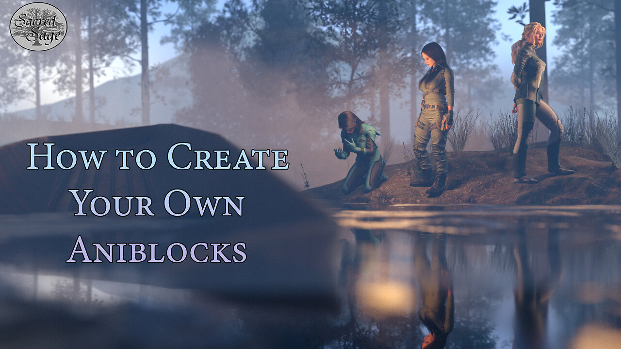 How to Create Your Own Aniblocks in Daz3d