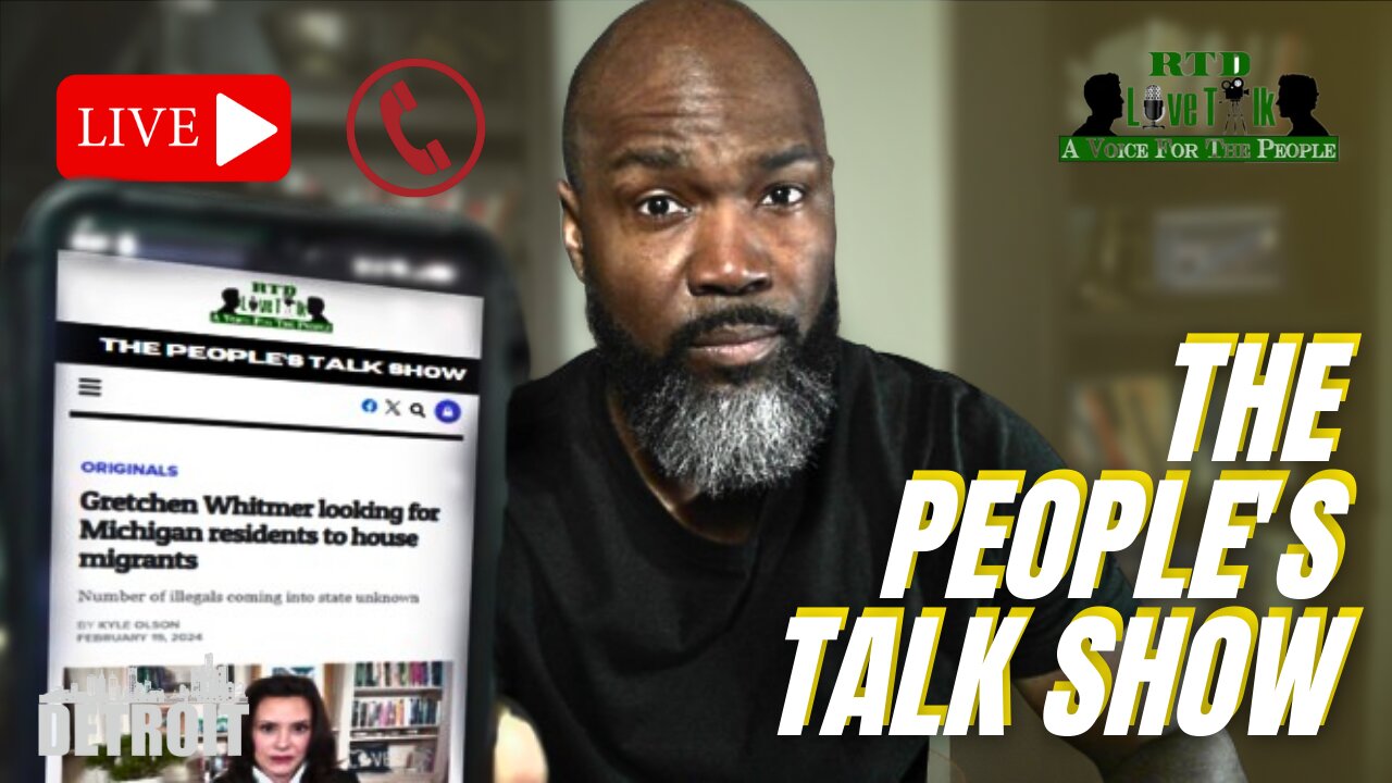 🔴 Michigan Residents Needed For "90 Day" Immigrant Program | The People's Talk Show