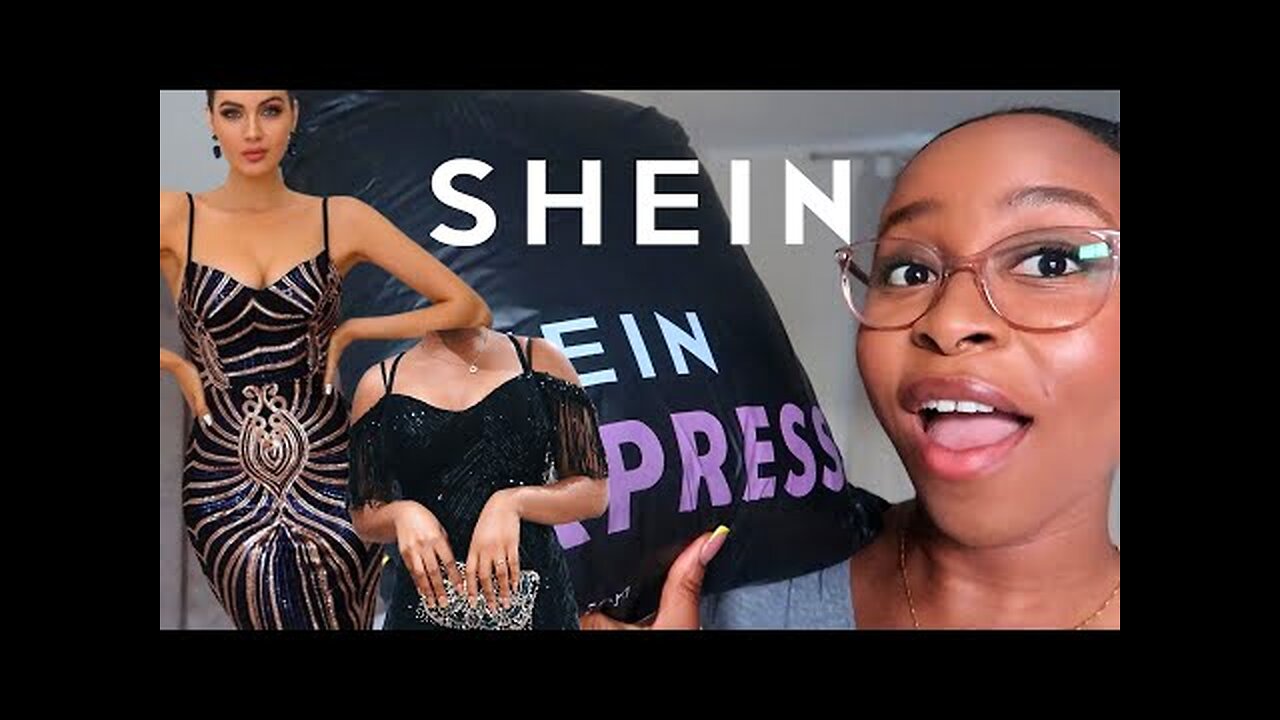 The SHEIN Dresses I Never Knew I Needed! _ SHEIN Haul _ Evening Dresses