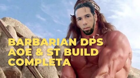 Neverwinter Mod 21 - Barbarian DPS Build Single Target e AOE #neverwinter #barbarian #mod21 2022