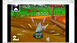 Mario Kart DS - Yoshi Falls Gameplay