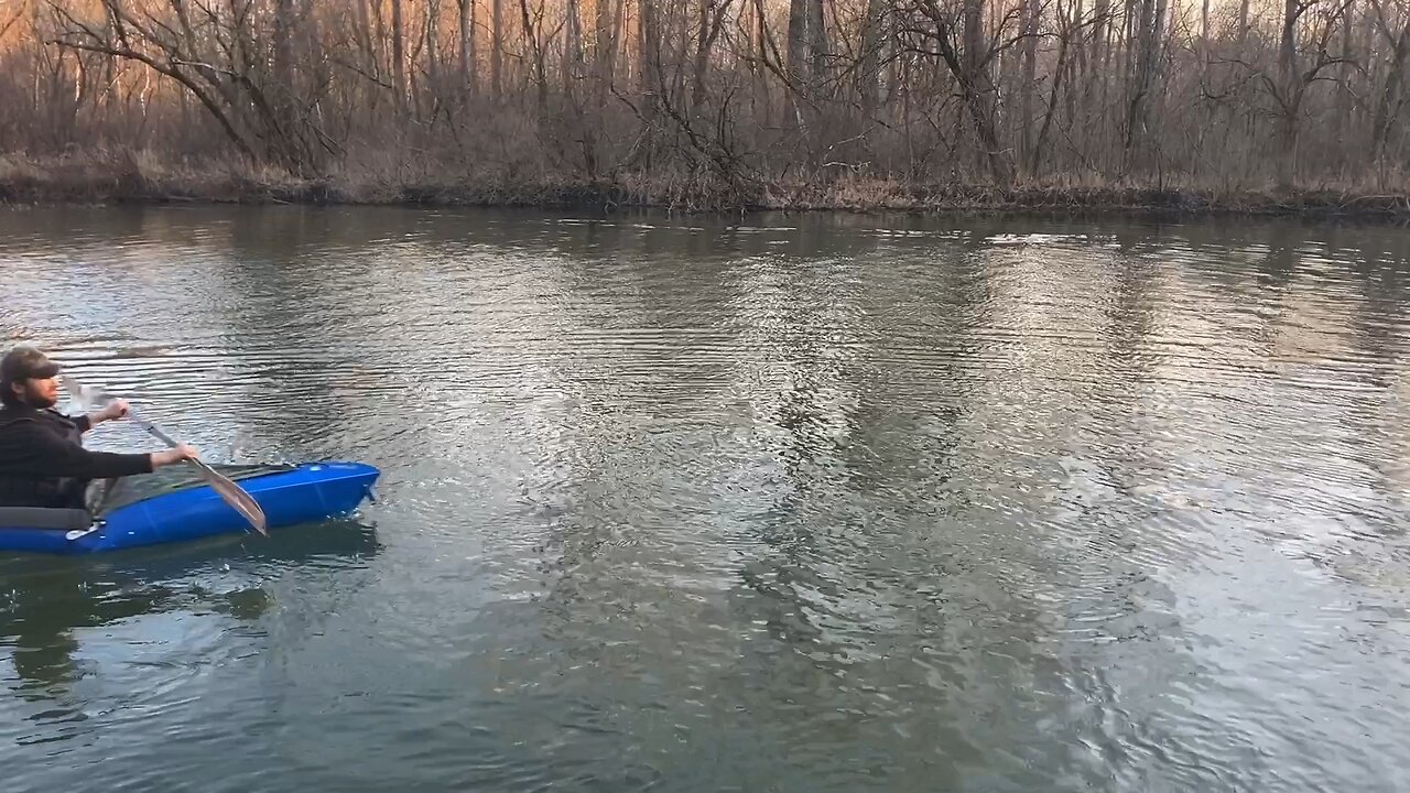 Kayaking On The Lake - Tucktec Fold-up Kayak