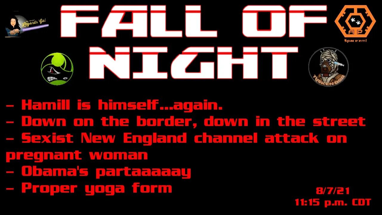 Fall of Night - Hamill Is Himself - Down on the Border, Down on the Street - Sexist NE Media