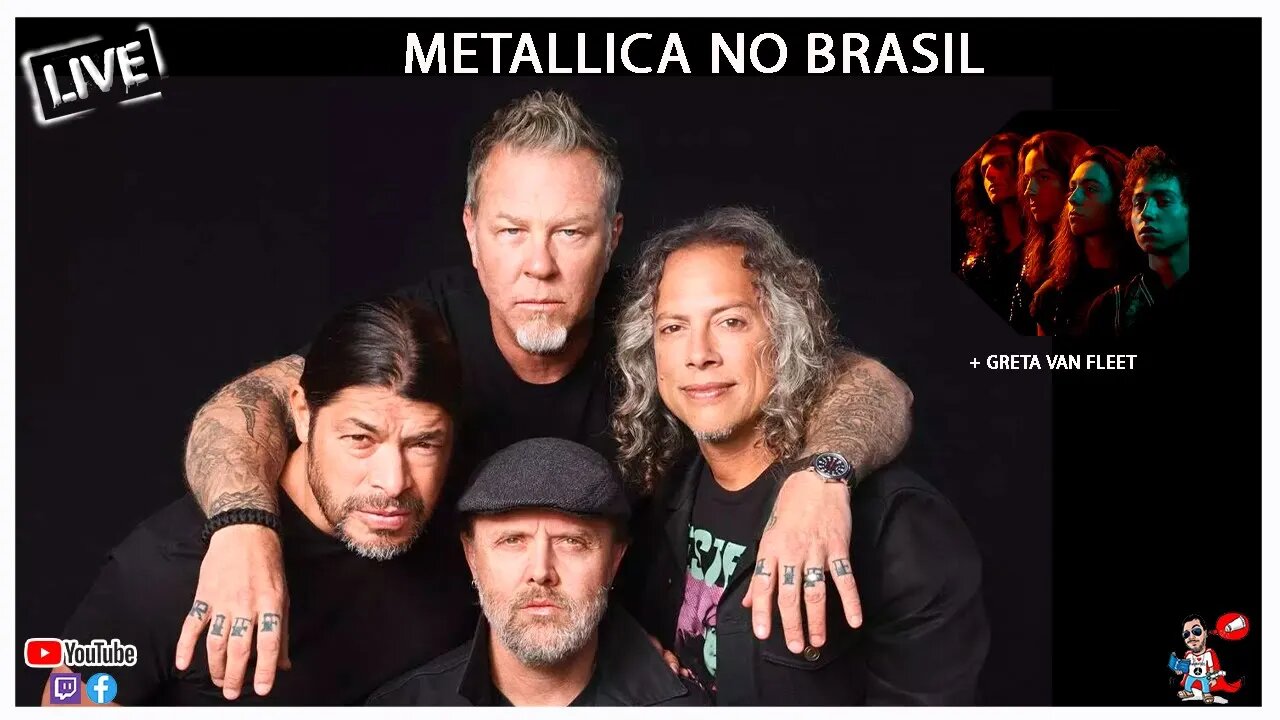 Metallica no Brasil + Greta Van Fleet | A volta dos shows internacionais | Pitadas do Sal
