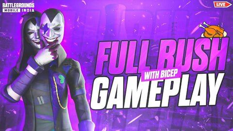 🔴 BGMI LIVE STREAM | BGMI RUSH GAMEPLAY