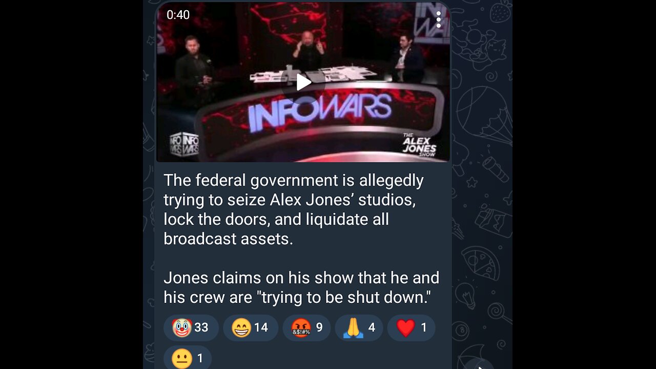 Alex Jones and His Broadcasting Studio