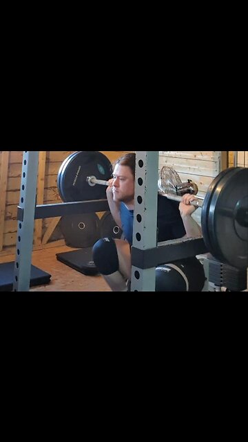 5x10 Fast ATG 90 Kgs High-Bar Squats.