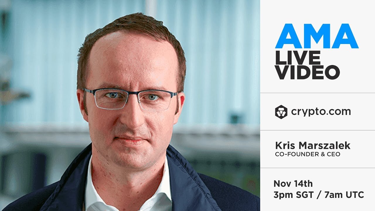 Live AMA with Crypto.com CEO Kris Marszalek