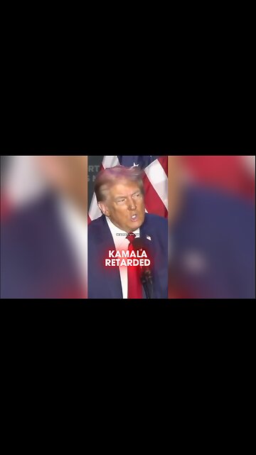 Trump: Biden Became Impaired, Kamala Was Born That Way - 9/28/24