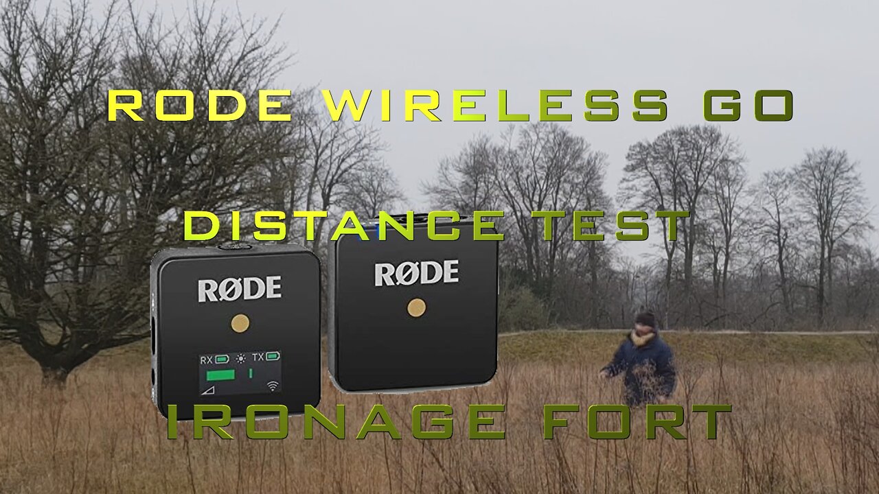 Rode Wireless distance test at an ironage fort