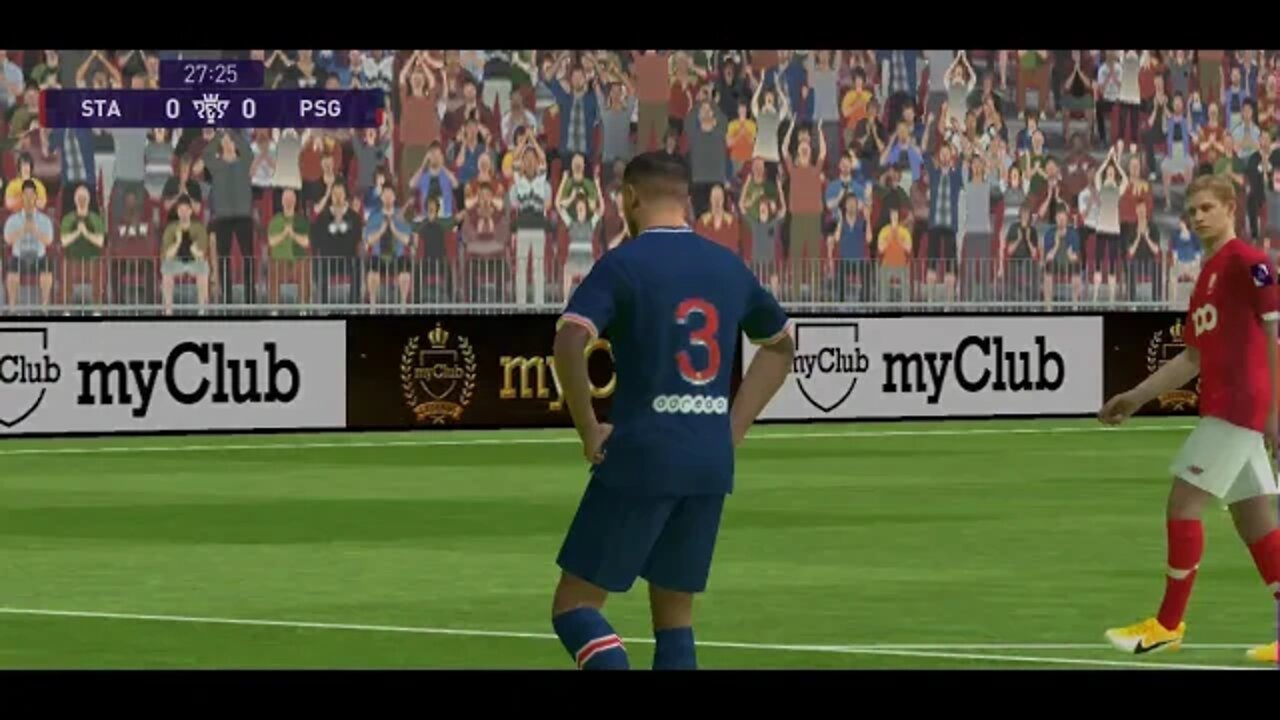 PES 2021: STANDARD LIEGE vs PSG | Entretenimiento Digital 3.0