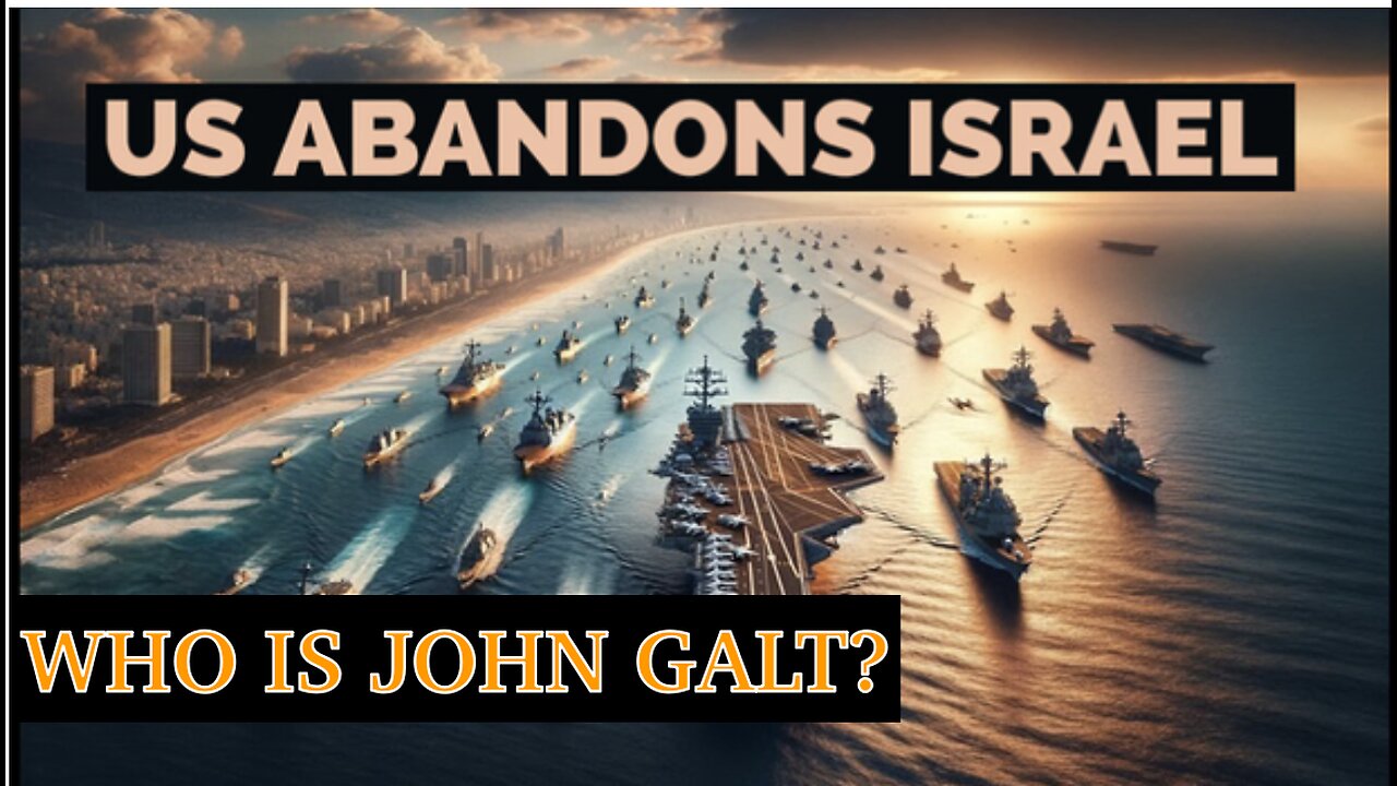 MONKEY WERX SITREP #1 IN 2024. U.S. ABANDONS ISRAEL. HUGE INTEL TY JGANON & SGANON