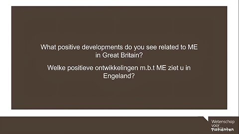 What positive developments do you see related to Epidemic M.E. in Great Britain? - Dr. Nigel Speight (Paediatrician)