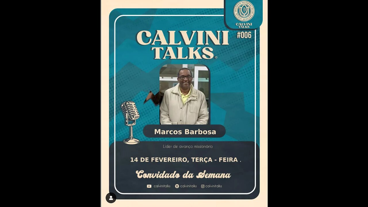 MARCOS BARBOSA - Calvini Talks #006