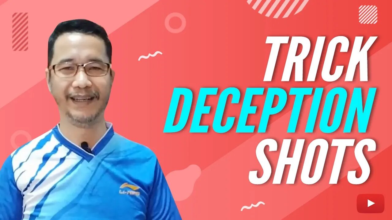 Badminton Trick Deception Shots Tutorial - PB KUSUMA TANGKAS - Indonesian with English subtitles