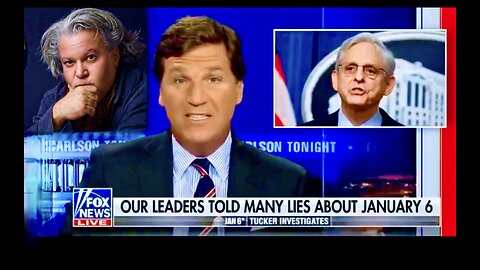 Tucker Carlson January 6 Video Show AG Merrick Garland Lie About Brian Sicknick Death Exposes Talmud