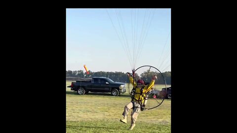 First and 2nd Paramotor flight. It felt like…