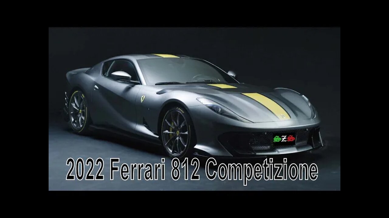 2022 Ferrari 812 Competizione (Track Testing)