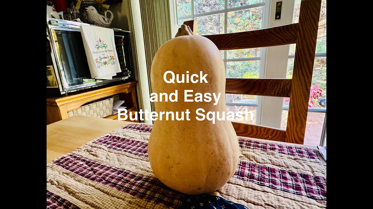 Our Fall Favorite, Butternut Squash: Quick and Easy Prep & Recipe