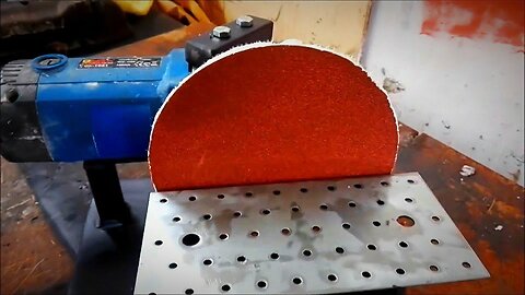 Stand for angle grinder DIY