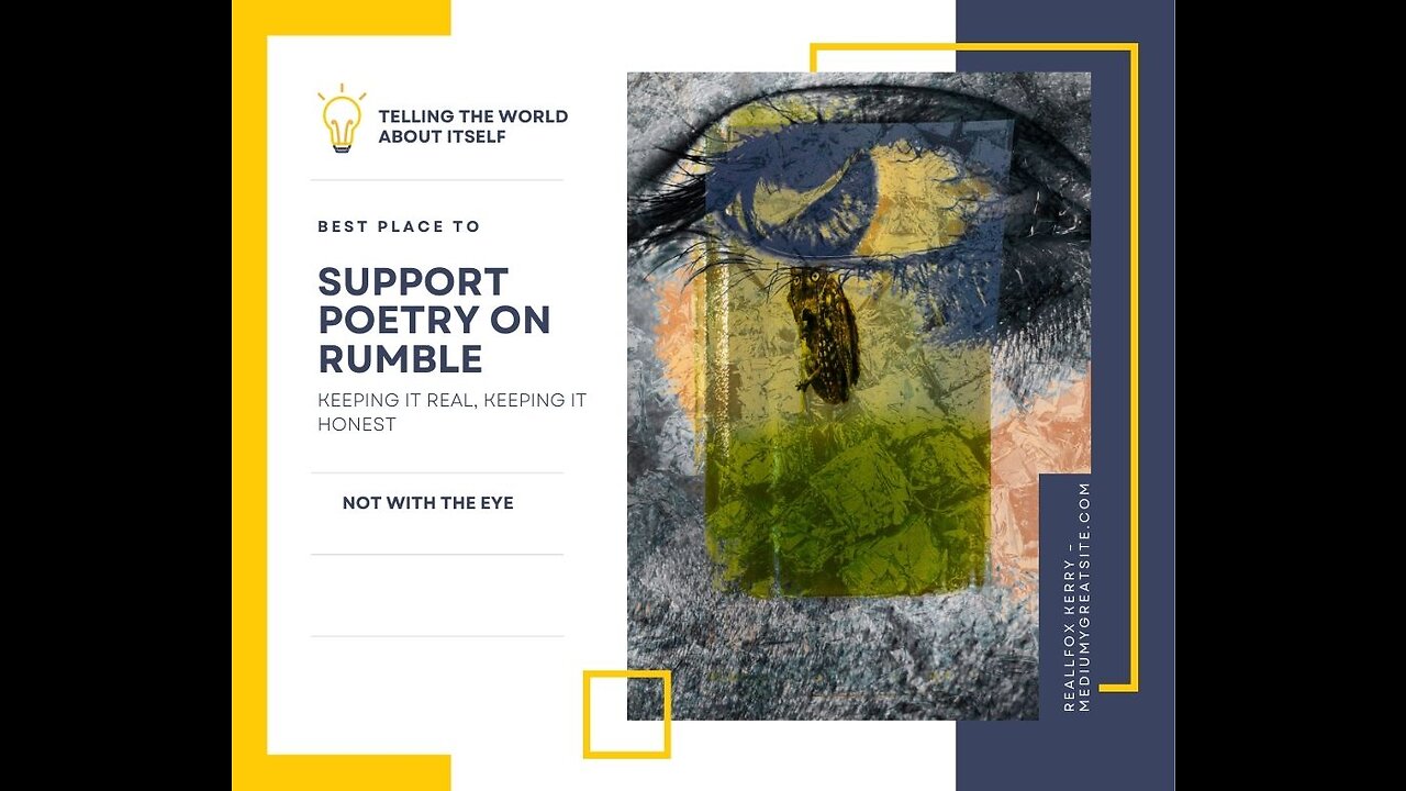 Can a poet such as Fox make it on a platform like Rumble