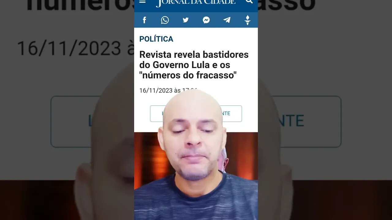 GOVERNO LULA E OS FRACASSO DOS NÚMEROS!