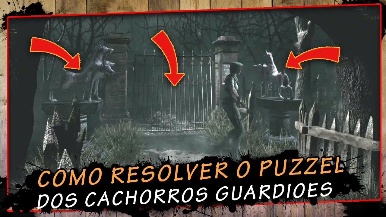 Resident Evil 1 Remastered, Como resolver o puzzle dos cachorros guardiões | SUPER DICA PT-BR