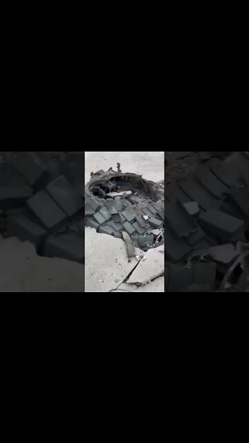 Javelin. Розірваний рашистський танк після зустрічі з ПТРК Javelin