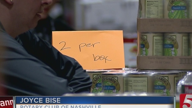 1,600 Food Boxes Packed For Those In Need