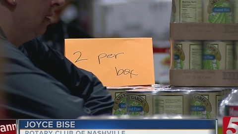 1,600 Food Boxes Packed For Those In Need