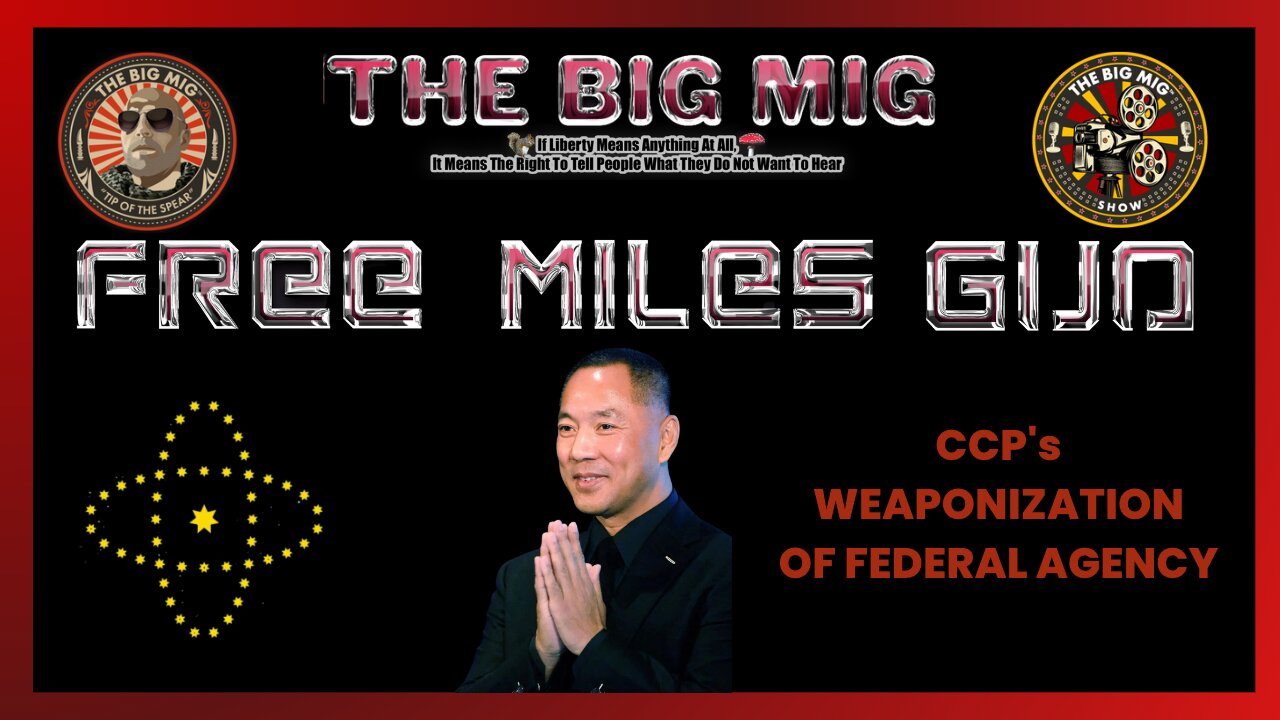 FREE MILES GUO HOSTED BY LANCE MIGLIACCIO & GEORGE BALLOUTINE