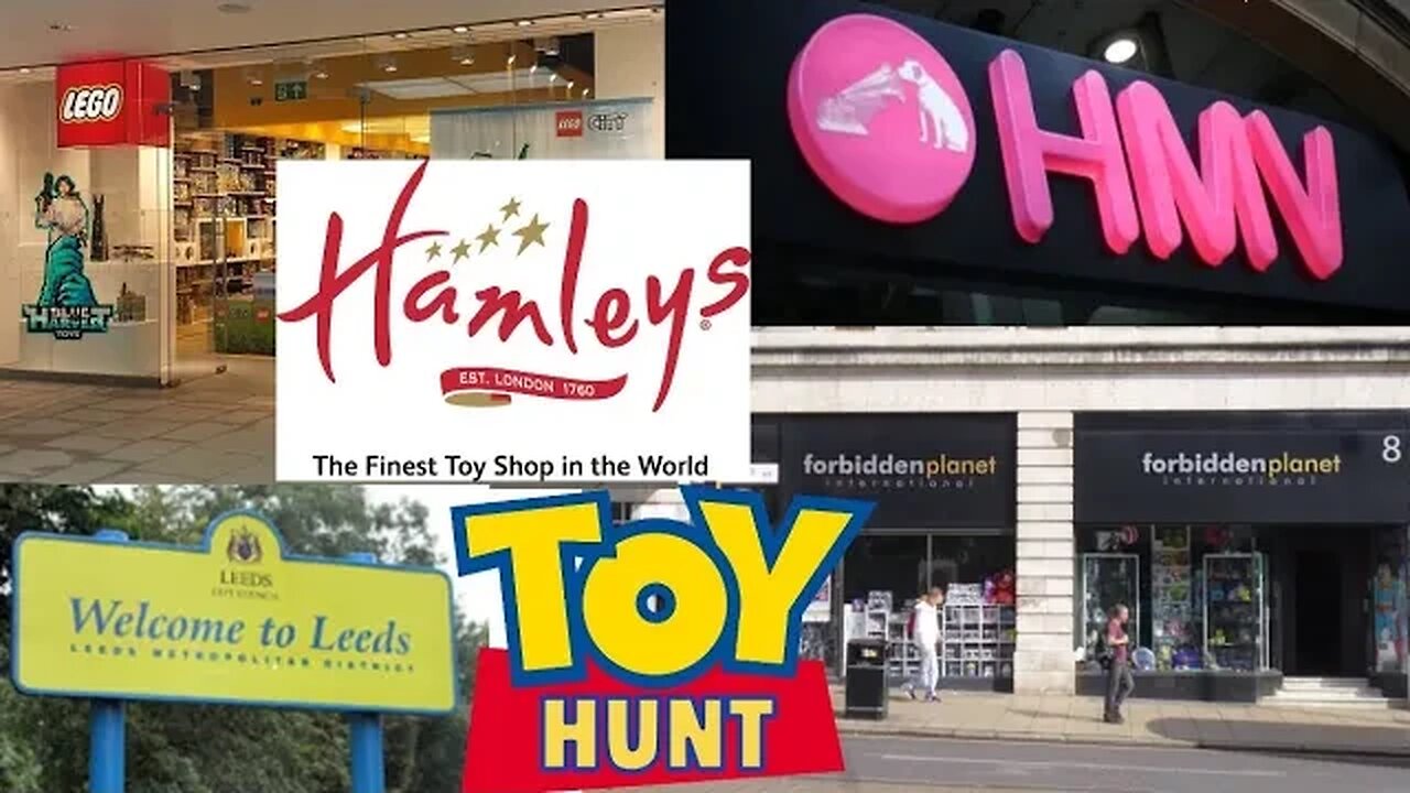 I FOUND A NEW TOY SHOP ON MY TOY HUNT IN LEEDS #toyhunt #hamleys