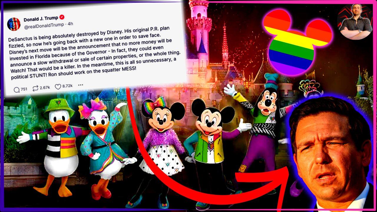 Disney WRECKS Ron "DeSanctus" By Winning Florida Battle & Announcing a "Pride Nite" Within Hours!