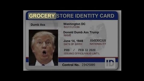 ITS NOT AS STRANGE AS IT SOUNDS! TRUMP'S "GROCERY ID" IS TRENDING AGAIN BECAUSE IT'S COMING SOON!