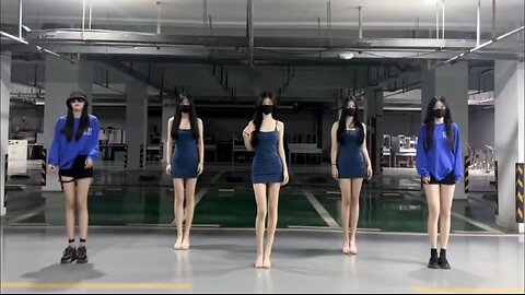 A beautiful team dancing impressively.