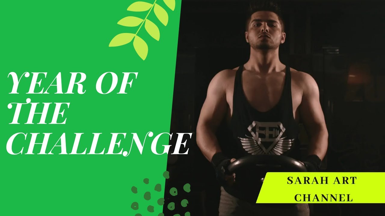 Year of The Challenge for Men - Bodybuilding Notebook for Men