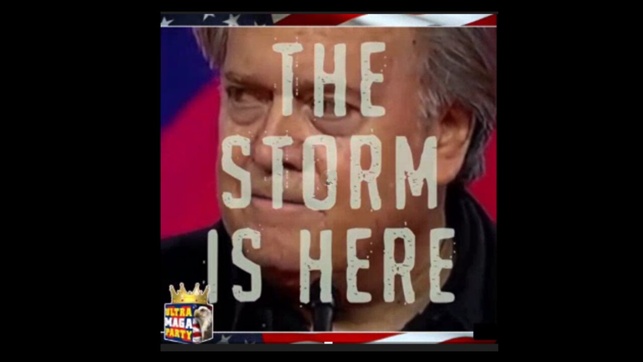 ⚡MAGA PARTY'S - EPIC BANNON MESSAGE⚡