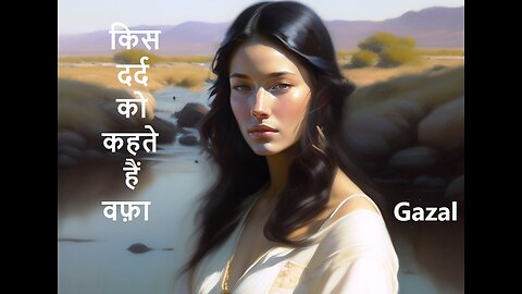 किस दर्द को कहते हैं वफ़ा Gazal