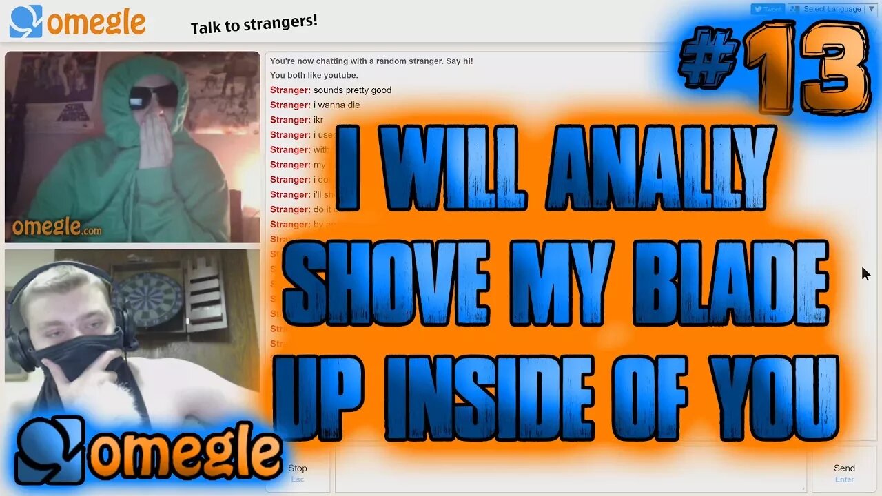 Honing my ninja skills on Omegle | Omegle #13