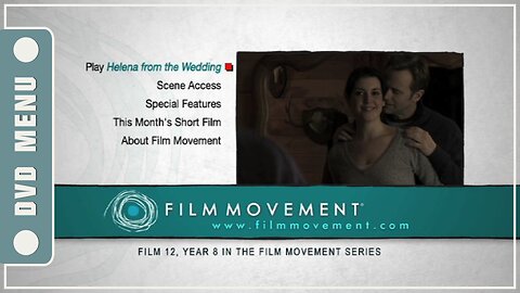 Helena from the Wedding - DVD Menu