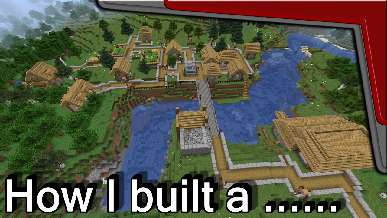 How I: Built a blow out Minecraft Village with explosive results