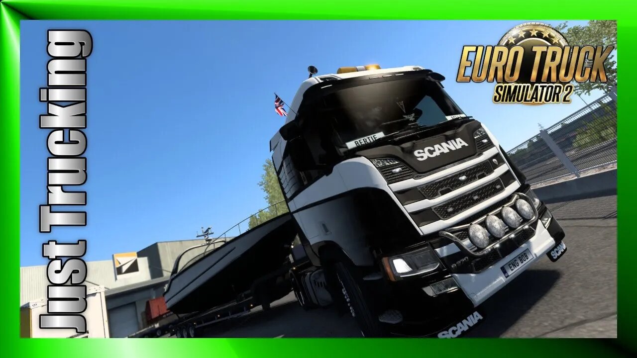 ETS2 1.43 Just Trucking (Euro TruckSimulator 2) #11 Don's Kama3 Rig