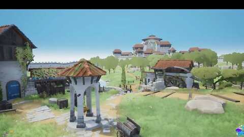 Stylized Fantasy Provencal Unreal Engine 5 Asset Pack | UE5