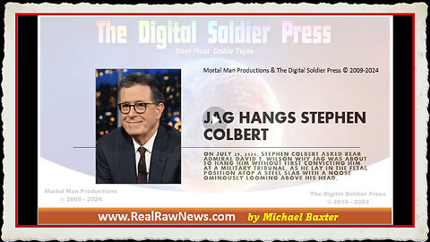 JAG Hangs Career Criminal Pedophile Stephen Colbert at Camp Blaz, GUAM.