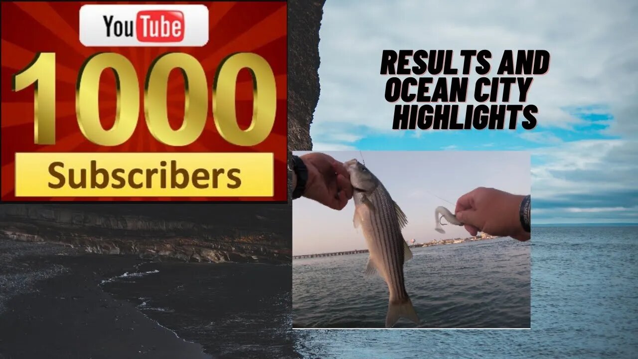 1K Subscriber giveaway and Ocean City Fishing #oceancitymaryland