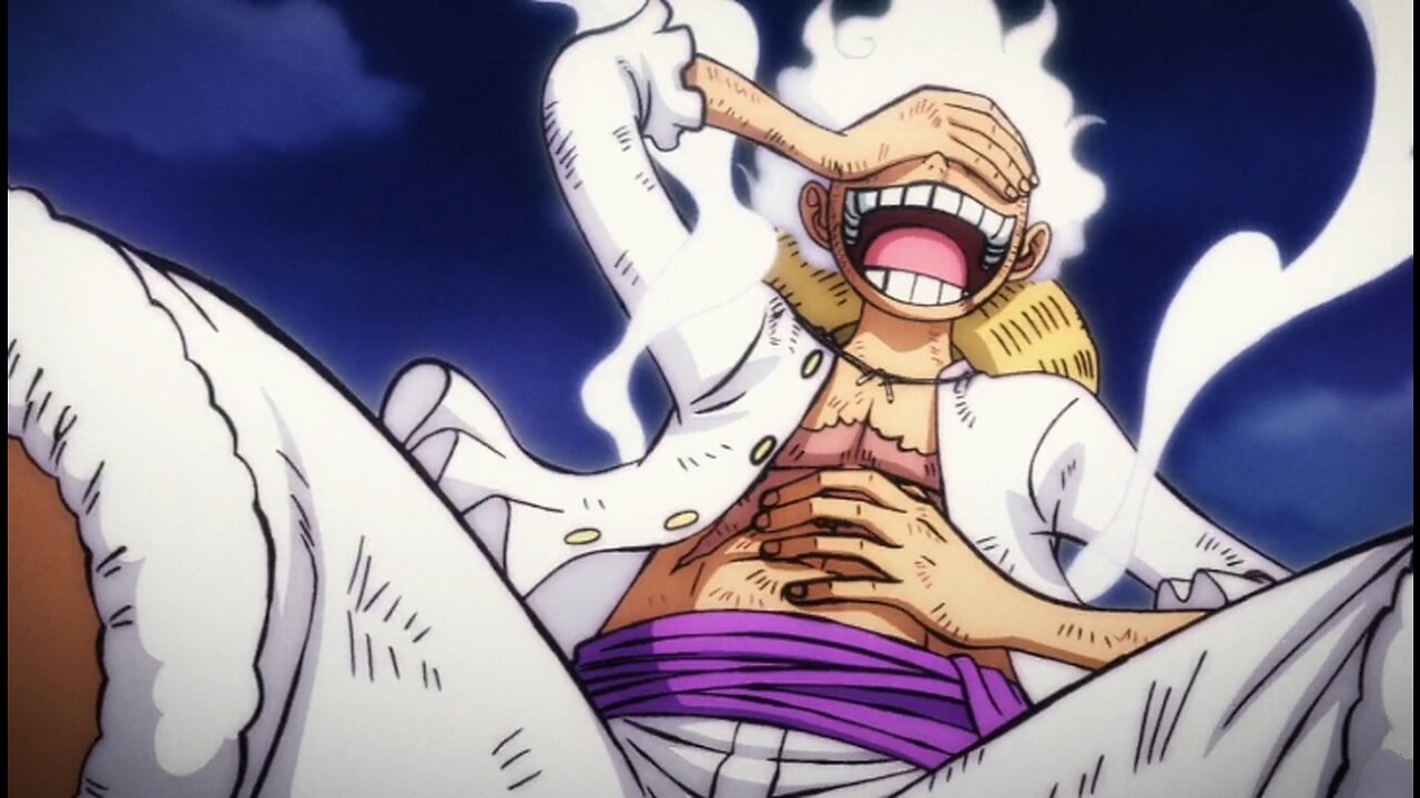 One Piece episode 1071 luffy Gear 5th vs kaido 4k