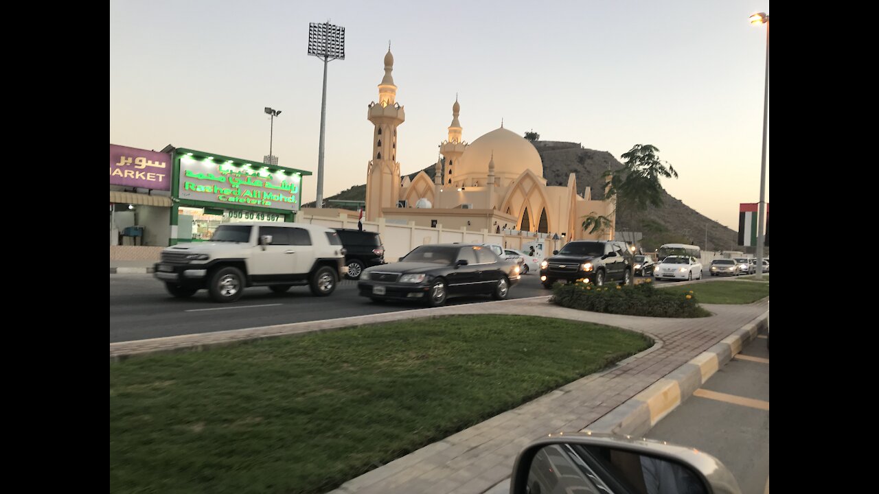 The city of Khorfakkan in the Emirate of Sharjah