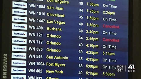 Travelers frustrated after Southwest Airlines cancels, delays flights